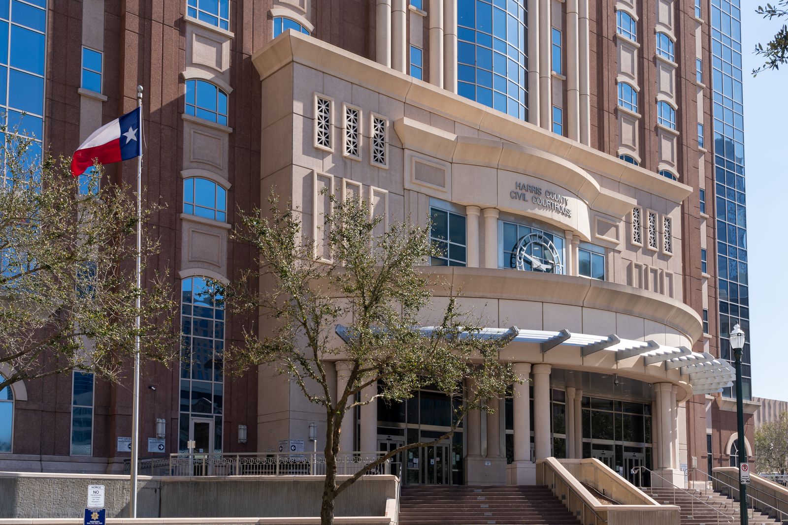 Harris County Civil Courthouse in downtown Houston